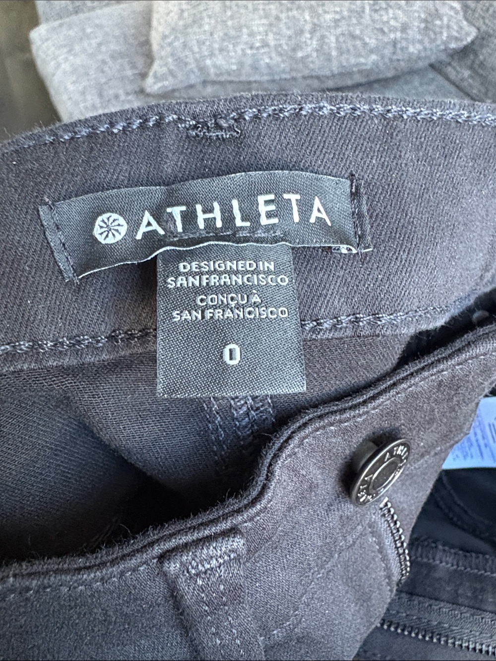 Athleta Flex Ultra Skinny Jean in Black Size 0 - Picture 4 of 5